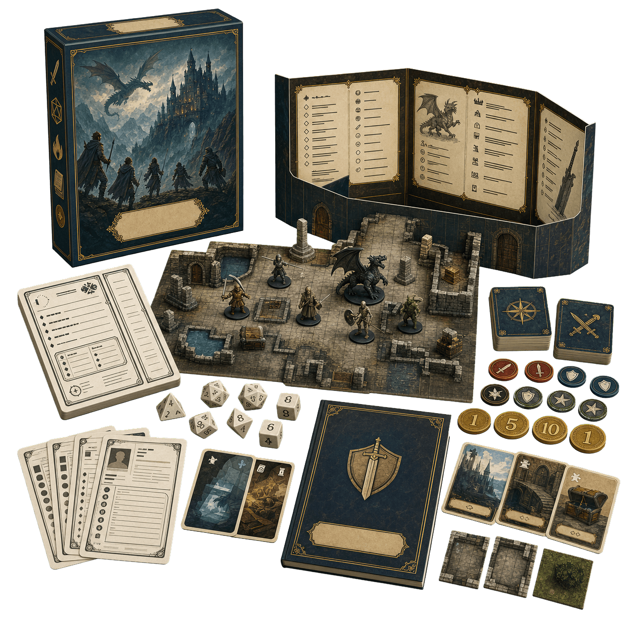 Portada de Rol guiado / D&D