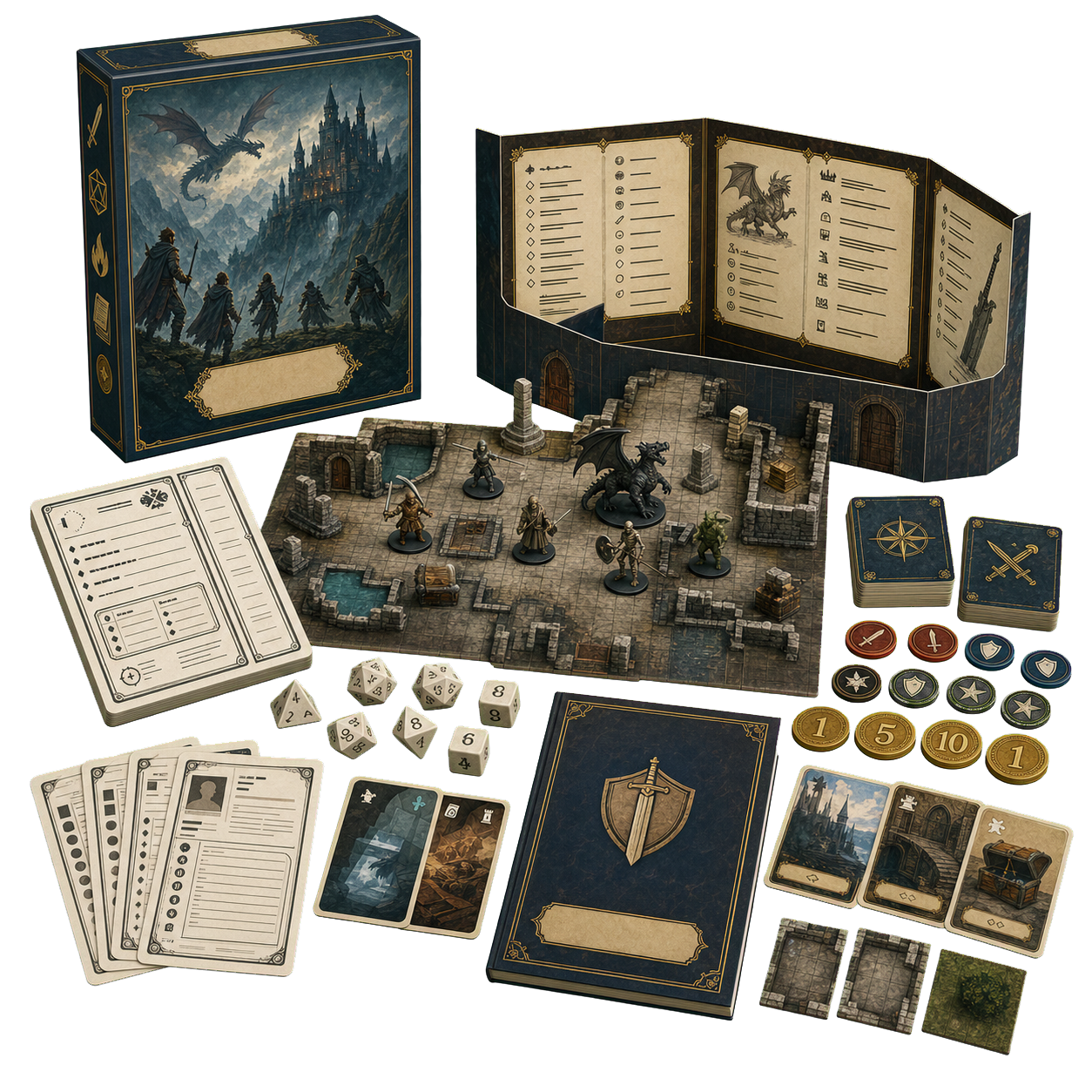 Portada de Rol guiado / D&D